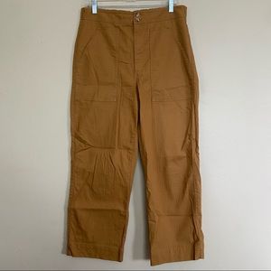 Madewell Duvall Button Front pants - Toffee